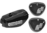 simson s70 motor original  Tank Set mit Seitendeckel S51 S70 DarkGray, versiegelt, Aufkleber Simson