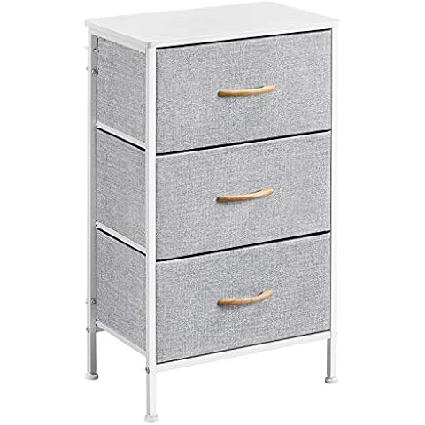 Yaheetech 3-Drawer Fabric Storage Dresser Cover