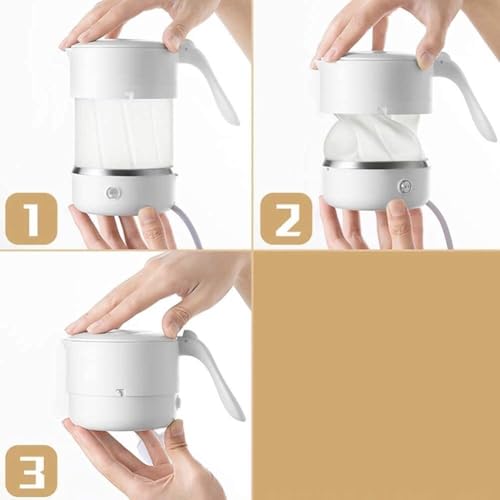 Hervidor eléctrico portátil plegable de silicona miniatura 7
