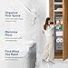 ZOBER Hanging Closet Organizer, 9-Shelf - Hanging Storage Organizer Shelves for Clothes, Towels, Toys - College Dorm Room, Nursery, & Home Closet