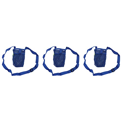 Haofy Sac à Bouteille de Plage Porte-Bouteille Nylon Anti-déformation Etanche pour Randonnée Camping (Bleu)