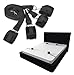 Female Toy for Bed Sex Resistance Bands with Ankle Strap Men Restraint Kit for Couples Under King Bed Sex Ties for Ankles and Wrists for King Size Bed Under Mattress Resistant Straps Adult Sweatshirt