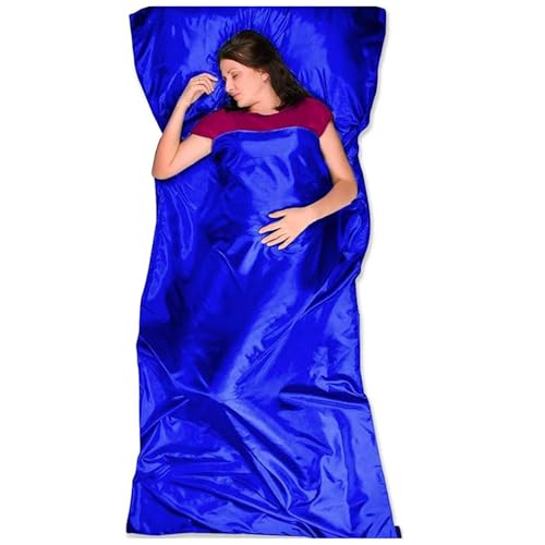 The Friendly Swede Ultralight Sleeping Bag Liner, Blue