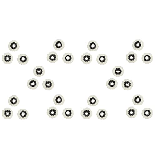 Engranajes de 36 dientes nylon motor electrónico bicicleta eléctrica rodamiento bolas 38mm 15u