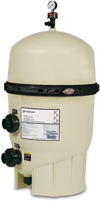 Pentair D.E. Cartridge Style Pool Filter Quad D.E. 80 EC