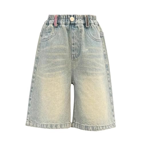 Pantalones cortos vaqueros suaves de niña para evitar roces en verano