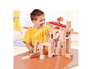 木製　知育　おもちゃ　HABA クーゲルバーン　大量　セット HABA ハバ社 組立クーゲルバーン・スターターセット HA1128 知育