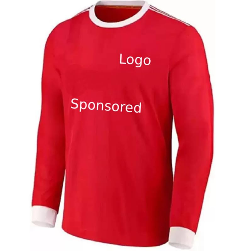 Football Half Sleeve Red Ronaldo 7 Sports Jersey Full Sleeve Tshirt for Men and Boys