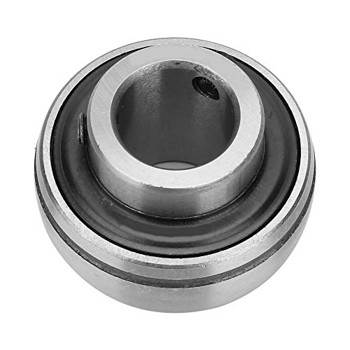 UC204-12 Fine Ball Bearing Steel Insert Bearing Reduce Friction Support Mechanical Rotating Body for Variety of Machinery High Hardness (UC204)