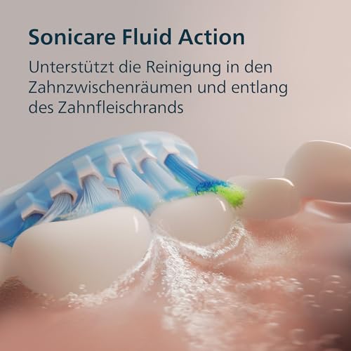 Philips Sonicare DiamondClean 9000 elektrische Zahnbürste, Schallzahnbürste mit App, Drucksensor,...