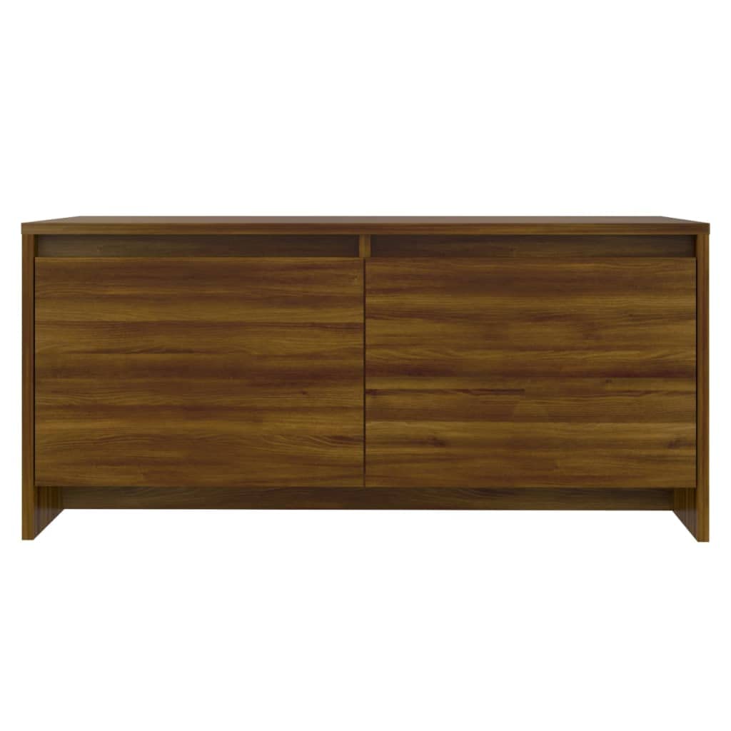 Couchtisch Braun Eichen-Optik 90x50x41,5 cm Spanplatte