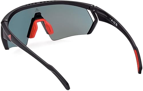 Miniatura 3 de adidas Gafas de sol Sport SP 0063 02U Mate NegroBurdeos Espejo