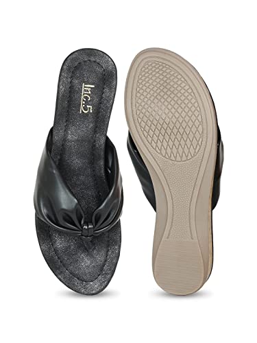 Image of Inc.5 Women's 100952 Black Heeled Sandal
