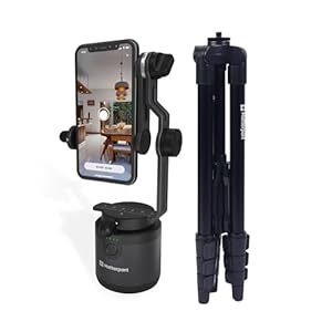 Matterport Axis Gimbal Stabilizer – Motorized Rotating Mount for Professional 3D Virtual Tour 360 Photo Scans with Portable and Foldable Tripod