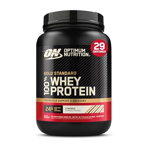 Optimum Nutrition Gold Standard 100% Whey Protein Powder support and recovery