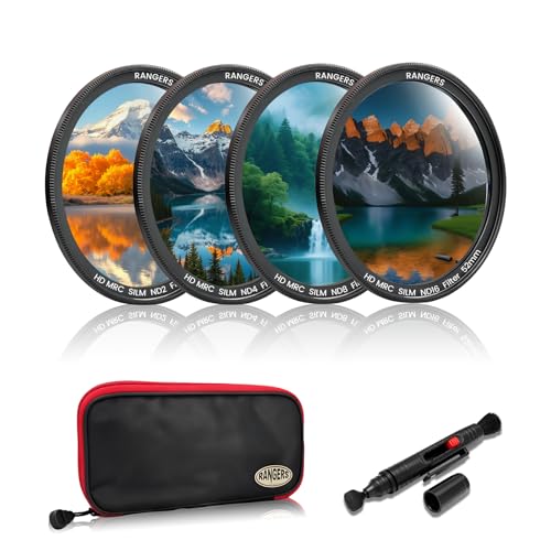 Filtro ND 67mm para fotografía de larga exposición en cascadas y paisajes con estuche