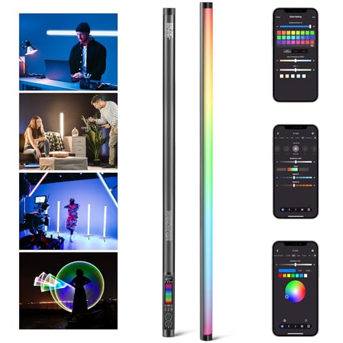 新品　NEEWER LEDビデオライト スティックライト ライト neewer Amazon | NEEWER RGB LEDビデオライト スティックライト 42Wフルカラー