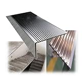 Photo Gallery protezione per il naso delle scale, bordo antiscivolo per la sicurezza di gradini e soglie, 1,5 cm di larghezza x 140 cm di lunghezza, decorazione durevole per bordi delle scale per una maggiore Photo Gallery protezione per il naso delle scale, bordo antiscivolo per la sicurezza di gradini e soglie, 1,5 cm di larghezza x 140 cm di lunghezza, decorazione durevole per bordi delle scale per una maggiore