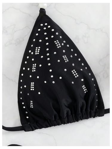 SOLY HUX Women's Bikini Swimwear Summer Beach Vacation Clothes Halter Cheeky Bathing Suits4