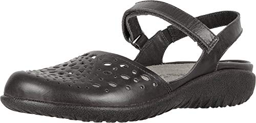 NAOT Footwear Women s Arataki Black Raven Lthr Maryjane Flat 9 M US