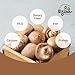 TOJONGHERB Shitake Mushroom Powder / 2.46oz/ All Natural Umami Seasoning/Authentic Korean Product