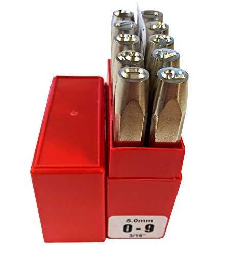 Pryor Premium Pp10050 09 Punches, 10 Piece, 3/16", 5.0mm