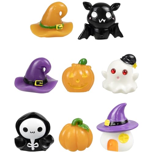 3D Horror Halloween Decoration Charms, Scary Nightmare Ghost Chucky Spooky Pumpkin Fall Charm for Boy Girl Kids Teens Men Women and Adults Gifts