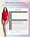 Liebster Women's Mock Turtle Neck Stylish Long Sleeve Top - Comfortable Body Suit Fashion Clothing Solaire Collection (Holiday Red,XX-Large)