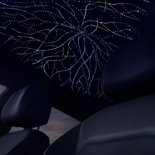 Kit de luces para techo de coche decoración interior y aluminio práctico 6
