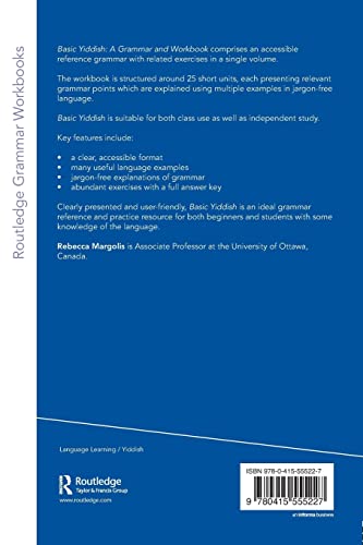 Basic Yiddish (Routledge Grammar Workbooks) #TOP1
