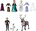 Mattel Disney Frozen Small Doll Fashions & Friends Set with 3 Posable Dolls, Including Elsa and Anna, Plus 4 Friend Figures and 4 Fashions Inspired by Disney Frozen 2