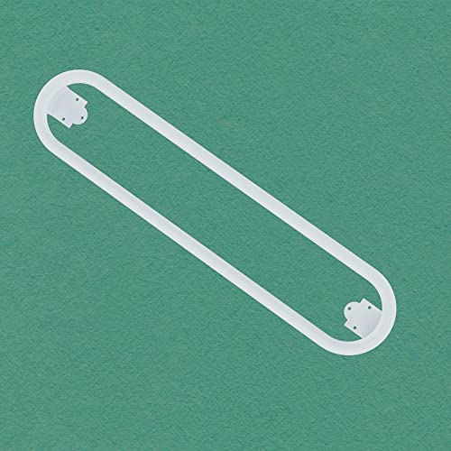 Industrial Wall Mount Handrail, Stair Railing Wall Mounted For Indoor And Outdoor Steps, Polished White Hand Rail Grab Bar For Garage, Porch And Steps Against The Wall(Length 39.4In, Dia 1.25In) #TOP5