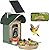ChirpingPal™ AI Smart Bird Feeder with Camera | 2.5K HD Live View & Photos | Night Vision | 10,000+ Species ID | Solar-Powered with Built-in Battery | with Bird Bath Kit | Sage Green