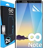Una protección que funciona y no se nota visualmente. Esta película protectora de hidrogel, robusta, duradera y ultra transparente protege tu Galaxy Note 8 de Samsung sin que afecte a su uso ni a su aspecto.