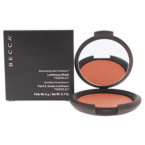 Becca Luminous Blush, Tigerlily, 0.20 Ounce