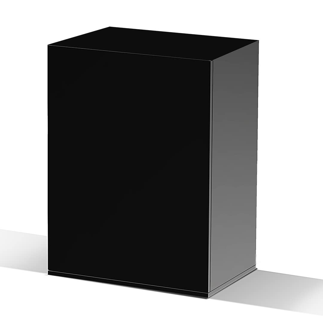CIANO Mobile Emotions PRO 60 Nero 61x40x82cm Legno per Acquario | Supporto con 2 Ante, Scomparto per riporre Oggetti, Mobile Acquario per Pesci, Prodotto in Portogallo