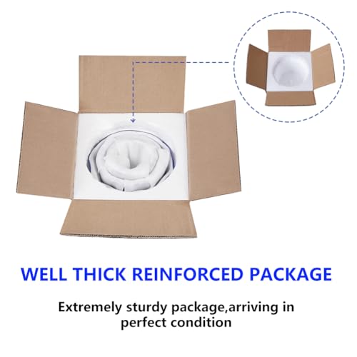 HakkaGirl Blue and White Porcelain, Flower Pots, Chinese Ceramic Planters for Decorative -Set of 3