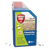 protect home FORMINIX Esca FORMICHE GRANULARE. ELIMINA Il Nido RISOLVENDO Il Problema 500g, Granulo Rosa