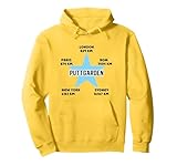 Outfit Puttgarden mit Stern Design und Entfernung zu Welt Metropolen lustige Urlaubskleidung für Deutschland Urlaub . Puttgarden an der Ostsee Küste in Ost Holstein gelegen . Puttgarden Klamotten das Urlaubsoutfit für Jungs die Meer Sonne und Strand lieben