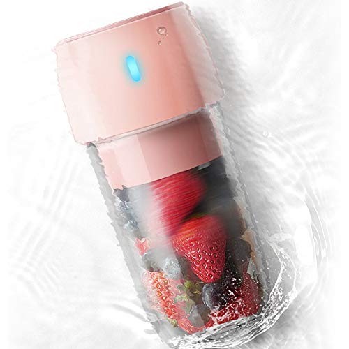 Espremedor portátil à prova d'água USB, espremedor elétrico, escritório para casa(Pink)
