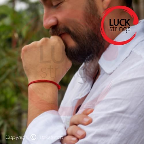 Luck Strings Red Cord Bracelet For Men And Women thumb #5