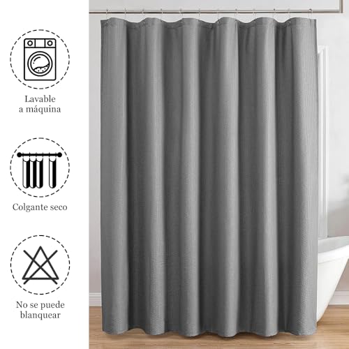 Consejos para Comprar Cortinas de baño de tela los 5 más buscados. 8 Imagen adicional