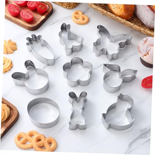 Moldes galletas Pascua para repostería sin deformar figuras de conejo 7
