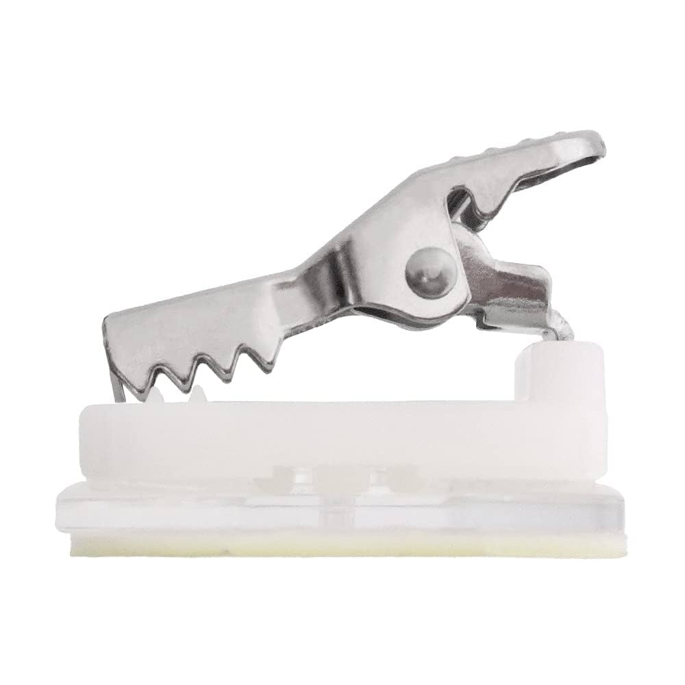 オリジナル　安全ピン付きクリップ、チェーンタイプ Amazon | [大王製作所] 回転クリッキー 安全ピン 両面テープ付き