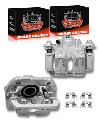Image of TOVASTY 2PC Brake Caliper Left & Right Rear Side Compatible With Honda Odyssey 2005 2006 2007 2008 2009 2010
