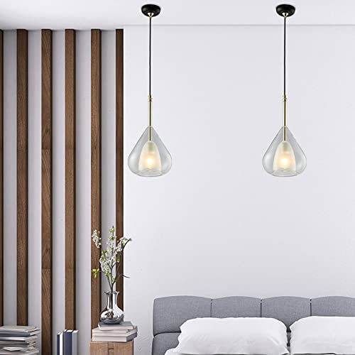 Chambre lustre de chevet géométrique à diffusion douce E27 - 7