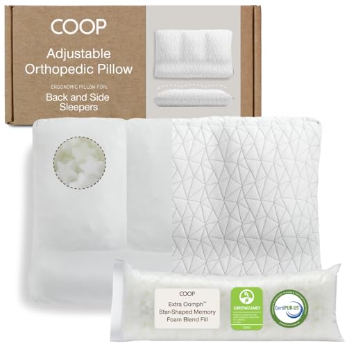 Coop Adjustable Orthopedic Pillow Queen