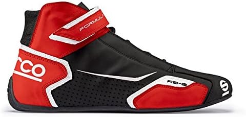 SPARCO (スパルコ) レーシングシューズ FORMULA RB-8 カラーBLACK/RED 00123643NRRS サイズ