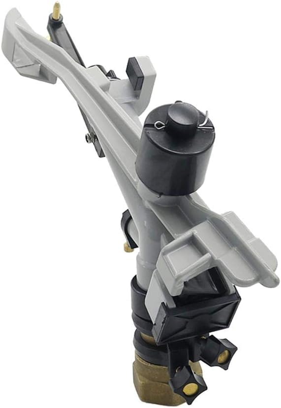 1.25 Inch Female Thread Long Shot Rage Sprinklers Gun Garden Farm Agriculture Irrigation Rain Gun Watering Nozzles 1 Pc