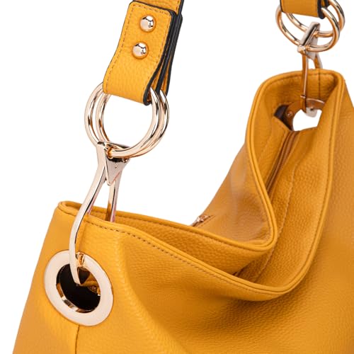 Image of Montana West Hobo Bags for Women Top Handle Satchel Shoulder Purse Bucket Handbag